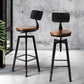Levede 4x Bar Stool Kitchen Wooden Metal
