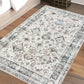 Marlow Floor Rug Vintage Short Pile Washable Carpet Soft Plush Non Slip 160x120