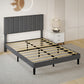 Levede Bed Frame Upholstered Platform Mattress Base Queen