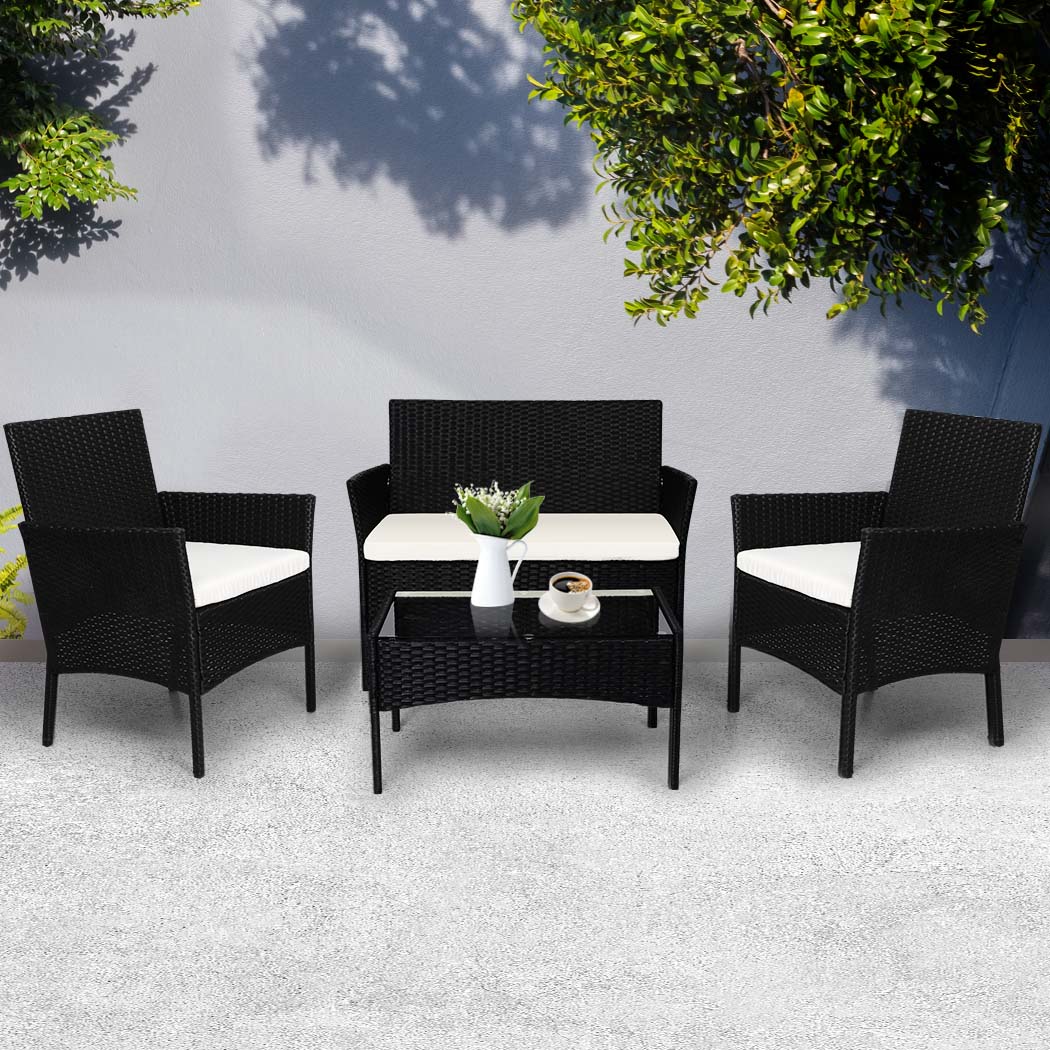 Levede 4PCS Outdoor Furniture Setting