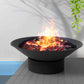 Moyasu 2IN1 Fire Pit Bowl Fireplace Black