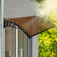 Mountview Window Door Awning Outdoor 1M X 1.5M Brown 1x1.5M