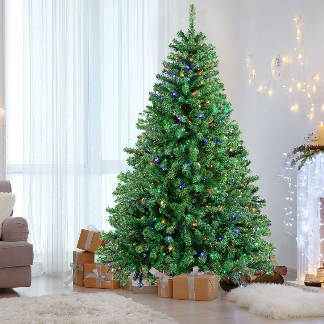 SANTACO 1.8M Christmas Tree Pre Lit