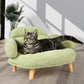 Pawz Elevated Pet Dog Cat Sofa Bed Couch L Size Green