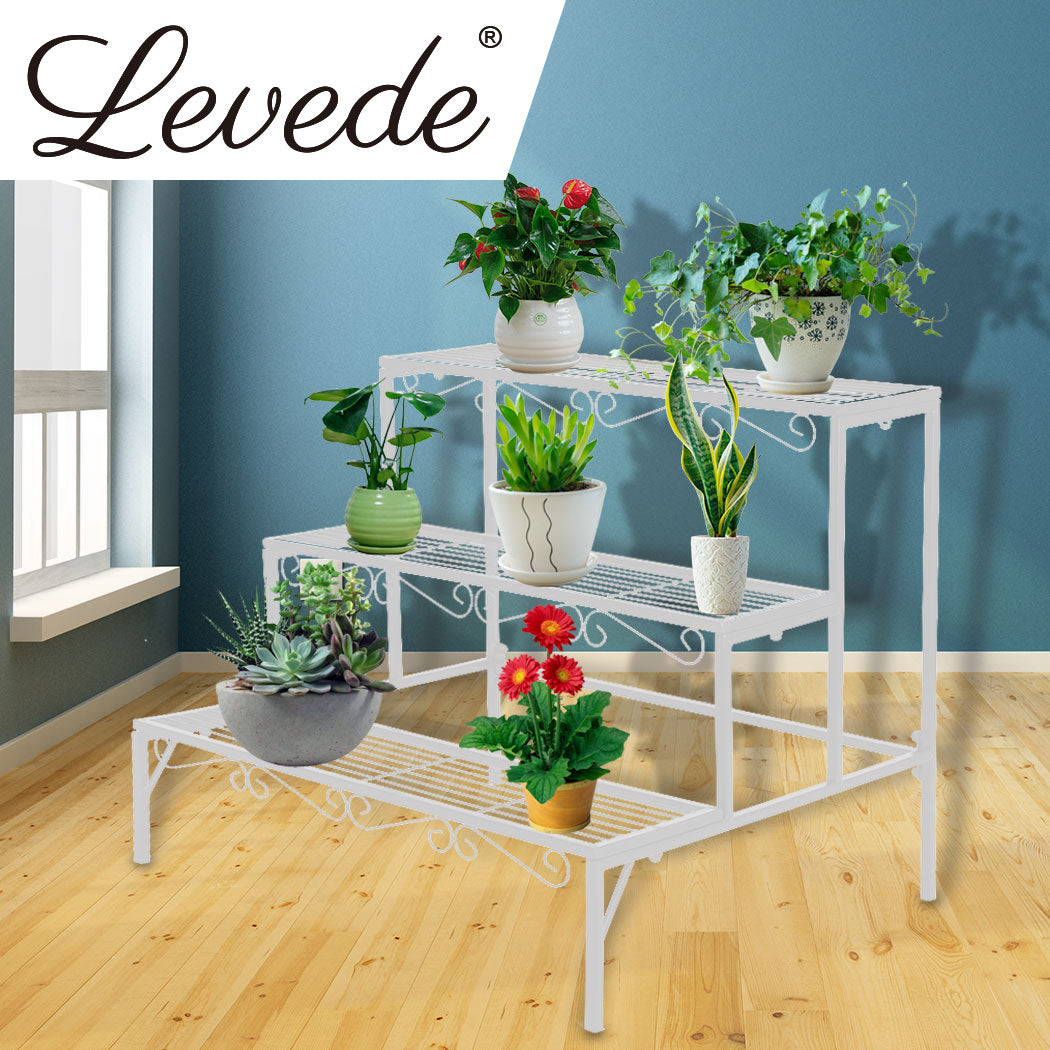 Levede Plant Stands Outdoor Indoor Metal