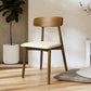 Levede 2x Dining Chairs Kitchen Chair Walnut