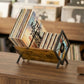 Levede Vinyl Record Storage Rack Display Shelf LP Album Books Holder Adjustable