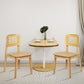 Levede 4x Rattan Dining Chair Wooden Kitchen Chair