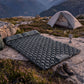 DreamZ Camping Mattress Sleeping Pad Inflation 40D Nylon TPU Camping Grey