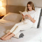 Dreamz Memory Foam Wedge Pillow Bed Back Neck Support Leg Raiser Cushion