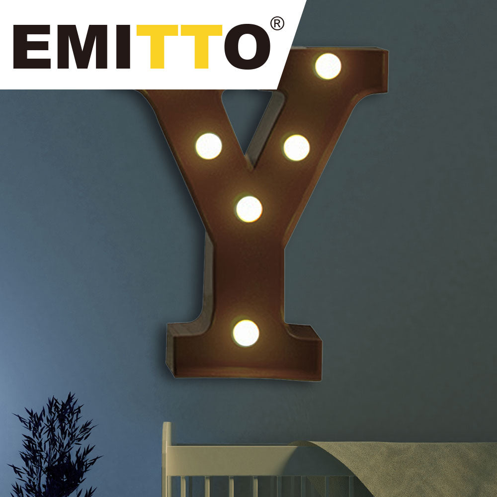 LED Metal Letter Lights Free Standing