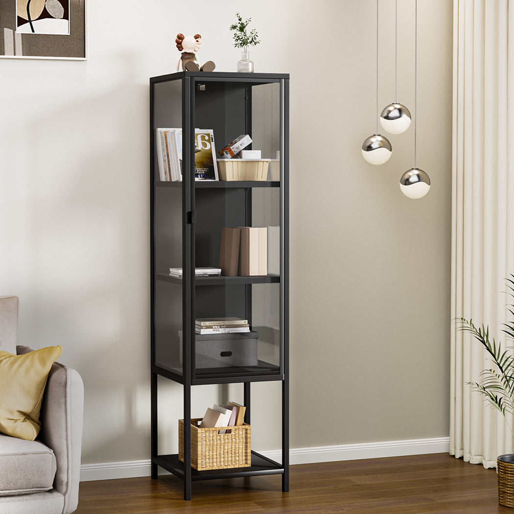 Stacked Glass Display Cabinet Collections Storage