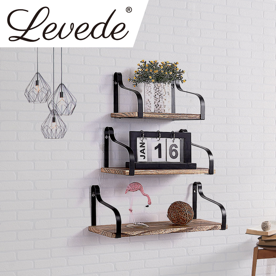 Levede Floating Shelf Brackets Display