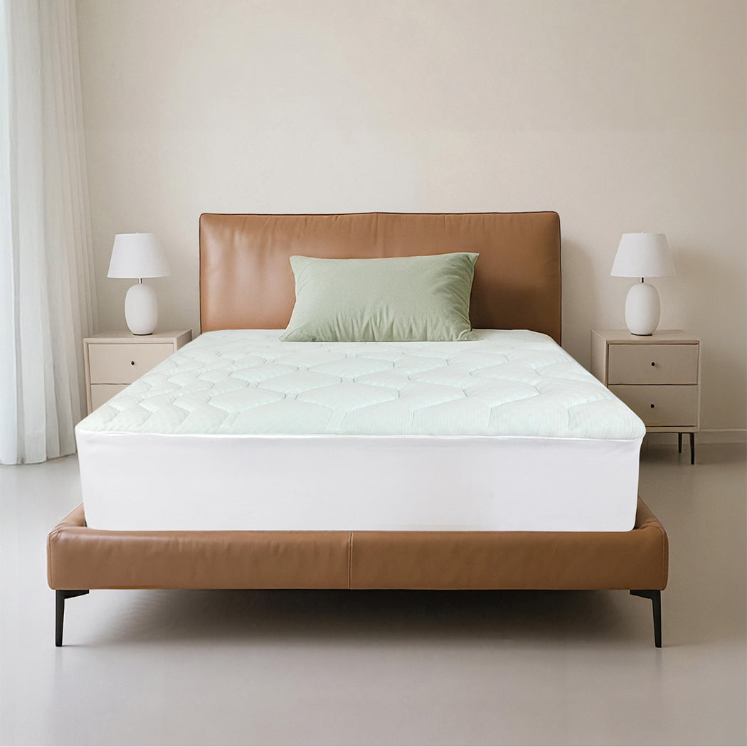 Dreamz Mattress Topper Pillowtop Cover King Single