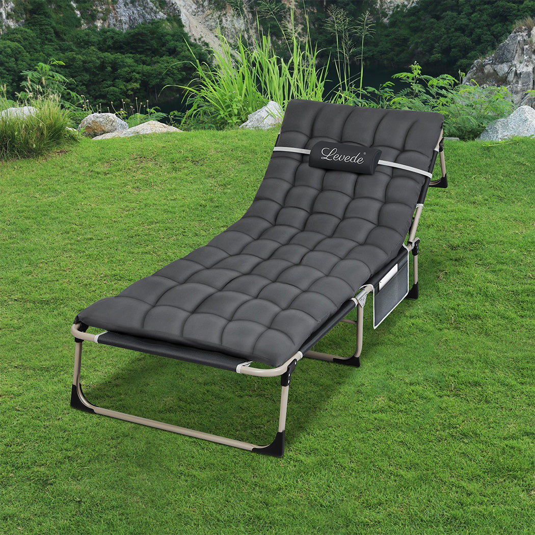 Levede Folding Camping Bed Camp Cots