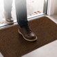 Marlow Door Mat Non Slip Absorbent Washable Pet Friendly for Entrance Brown