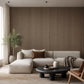 Levede Acoustic Wall Panels 4pc NRC>0.7 120 x 60cm for Interior Wall Decor Oak
