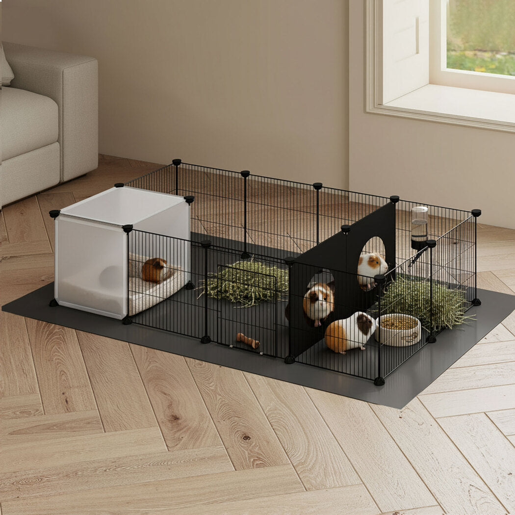 Pawz 16 Panels Guinea Pig Pet Playpen Small Pets Fence
