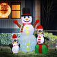 Santaco 1.8M Inflatable Christmas Snowman LED Lights