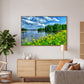 Yezi Modern Canvas Wall Art Framed Landscape Painting Large Wall Decor 80x120cm
