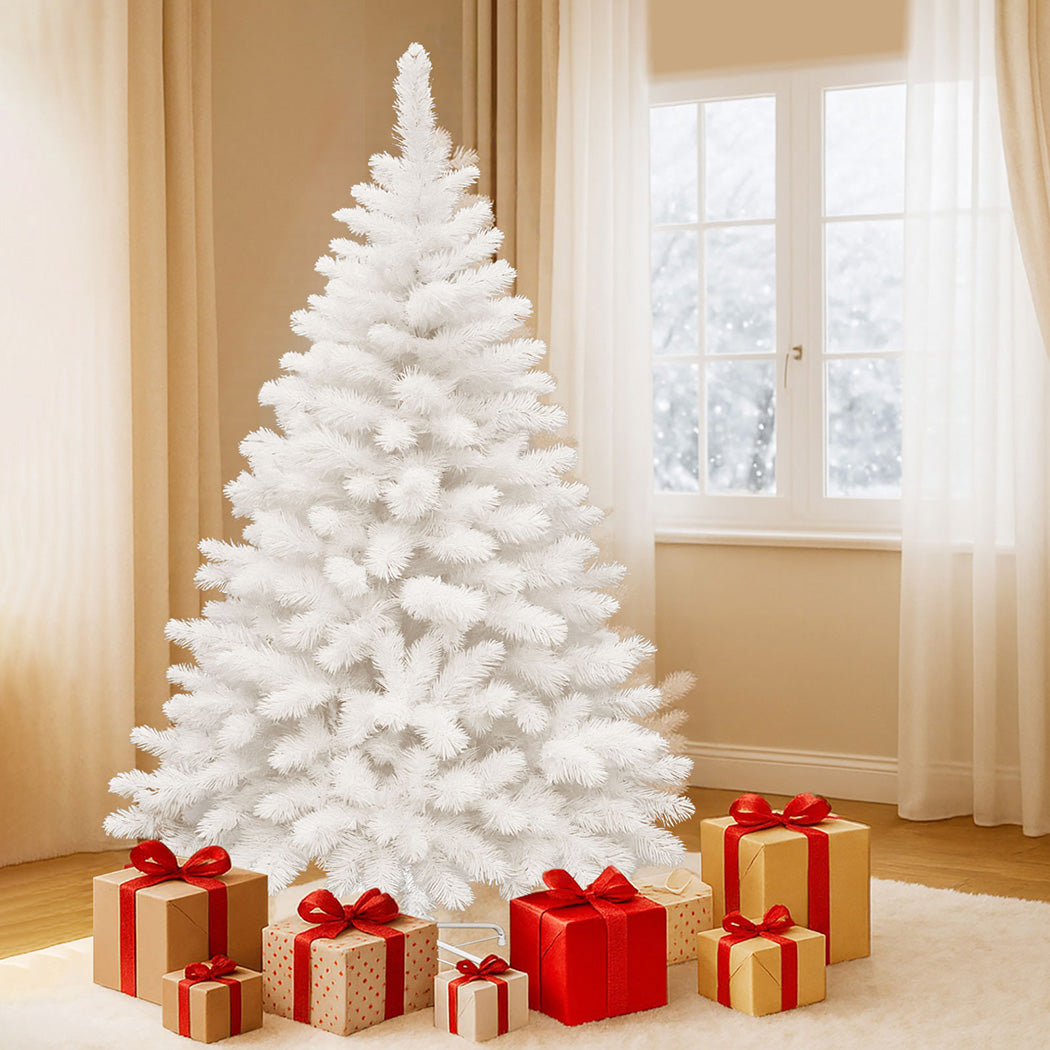 Santaco 1.8M 670 Tips White Christmas Tree