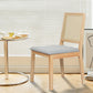 Levede 8XCane Dining Chair Rattan Armless Seat