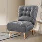 Levede Accent Chair Sofa Recliner Adjustable Grey