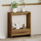 Levede Side Table with Magazine Rack Small End Table