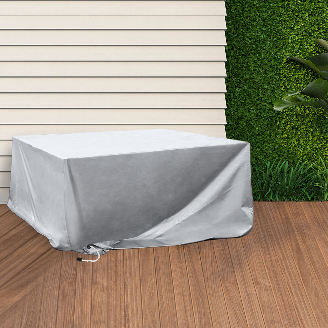 Marlow Outdoor Furniture Cover Waterproof Silver 180CM