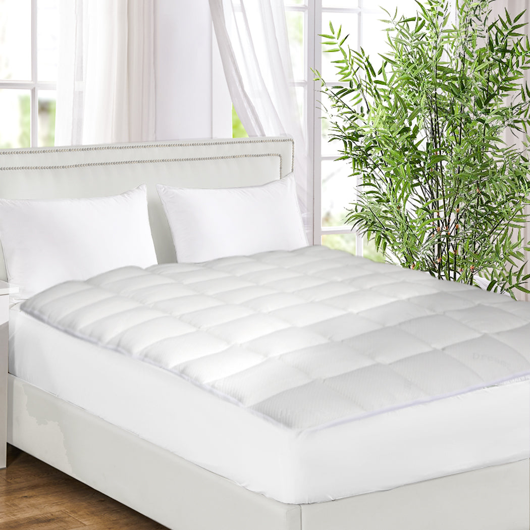 Dreamz Mattress Protector Luxury Topper Double