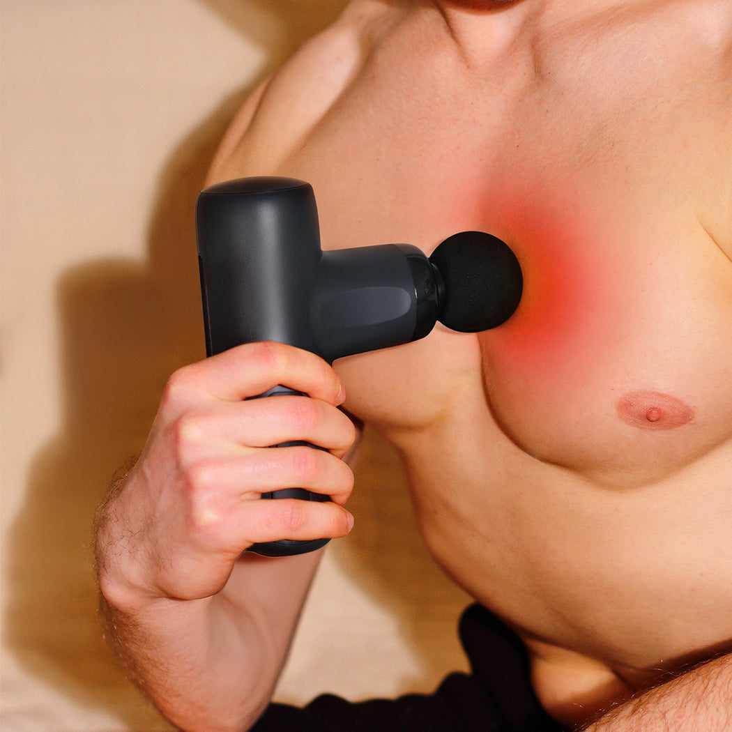 Centra Massage Gun Deep Tissue Heating Cooling Head for Muscle Deep Relaxation