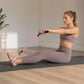 Centra Resistance Bands Set Foot Pedal 3 Tube Adjustable for Home Workout Pink