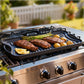 Toque 50.5cm Reversible Cast Iron Griddle Pan Non-Stick