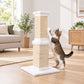 PaWz Cat Scratching Post 83cm Tall Sisal with Stable Base for Large Adults White