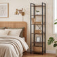 Levede 6 Tier Bookshelf Tall Bookcase Storage Shelf Display Rack Living Room