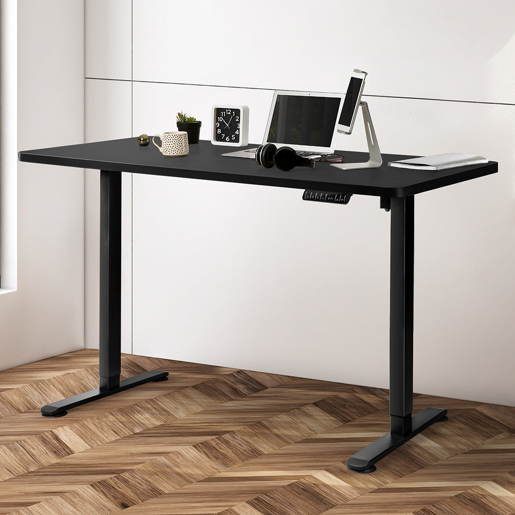 Levede Motorised Standing Desk Height 120cm Black 800x 1.5MM