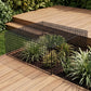 Mountview Solar Panel Bird Mesh PVC Coated 30m Roof Guard for Pigeons Black