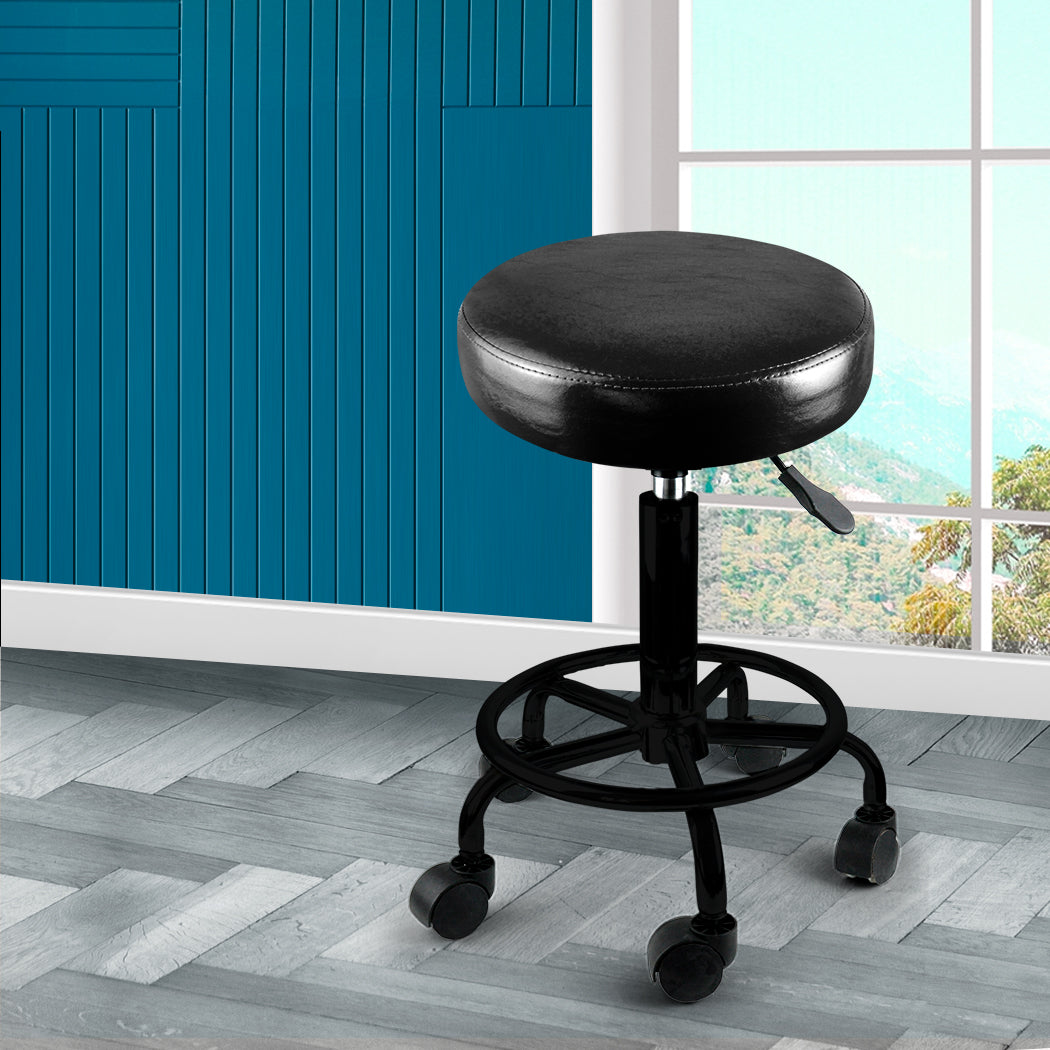 Levede 4x Salon Stool Swivel Bar Stools