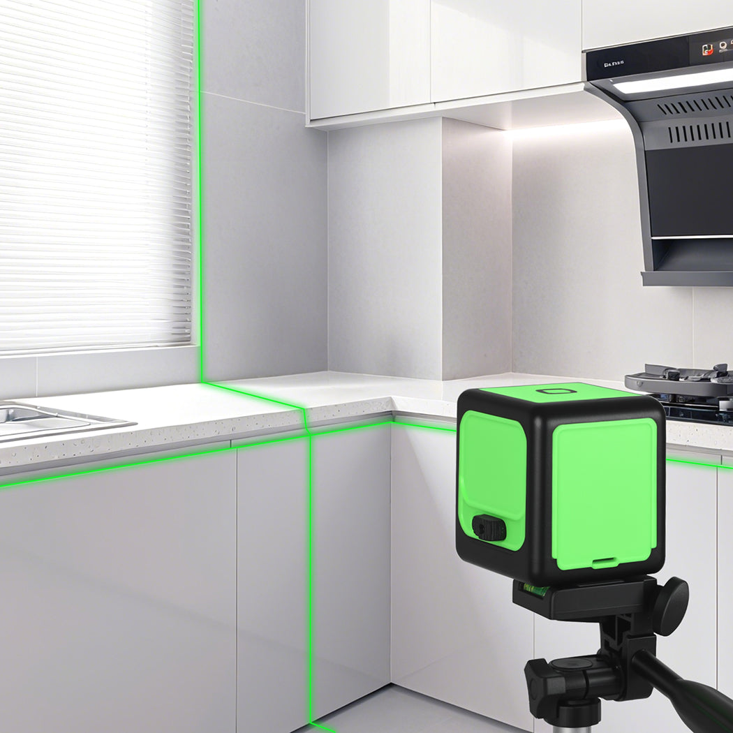 Traderight Green Laser Level with Tripod 25m IP54 Kit