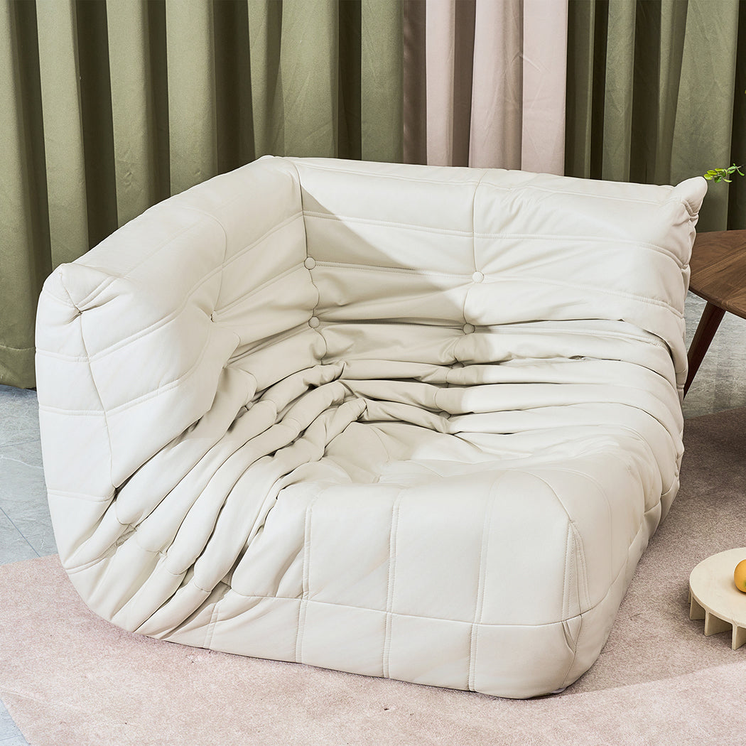 Levede Corner Seaters Floor Sofa Caterpillar Lounge
