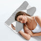 DreamZ Cervical Pillow Memory Foam Ergonomic Cooling Neck Pain Relief Grey