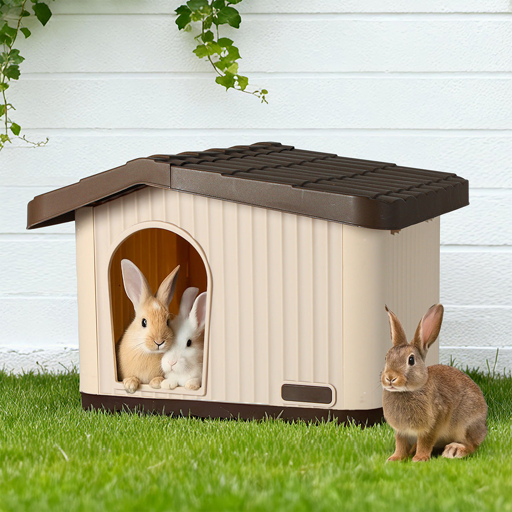 Pawz Plastic Dog Cage Kennel for Small Dogs with Vent