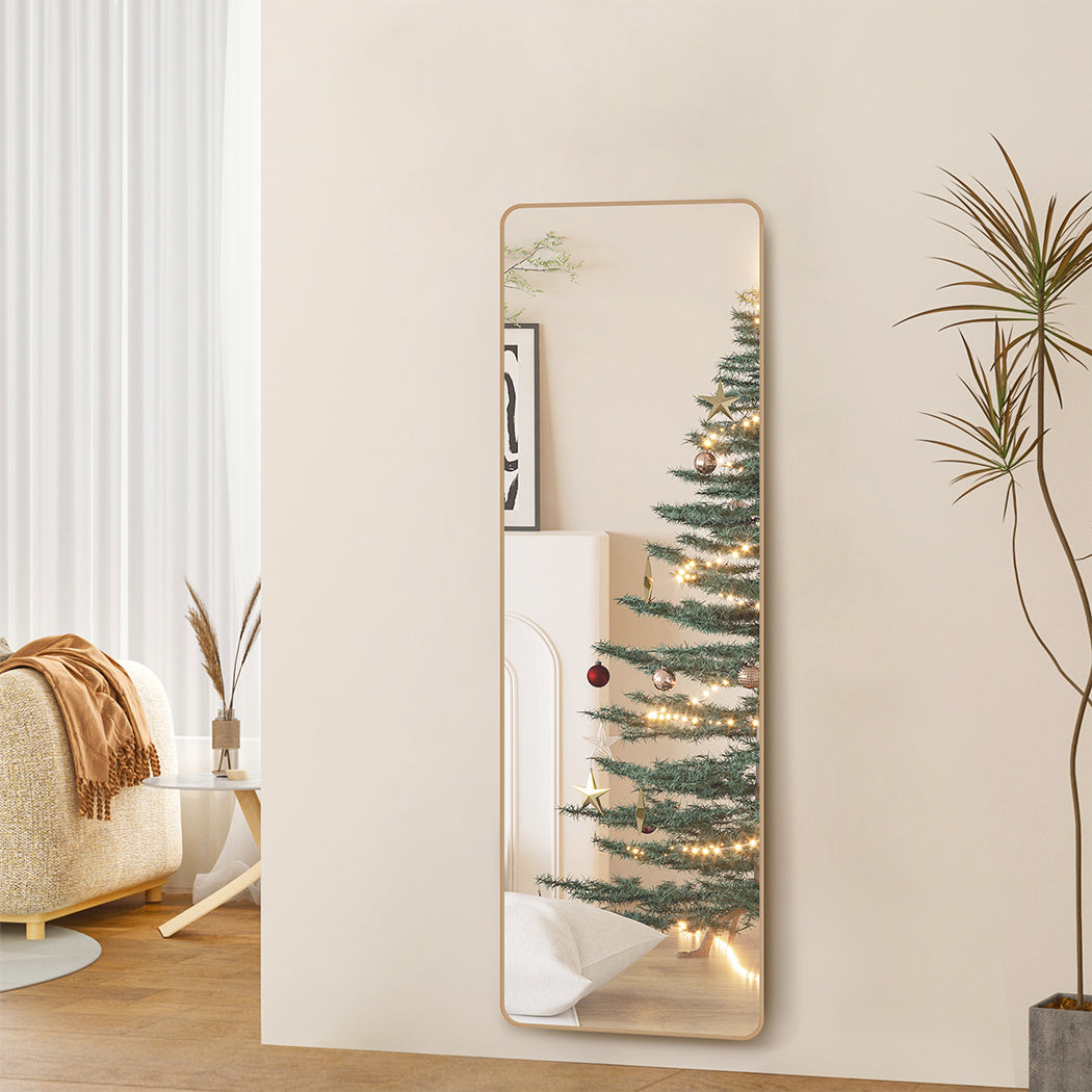 Yezi 120cm Wall Mounted Full Length Mirror Door Hanging