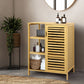Levede Bathroom Bamboo Storage Cabinet Natural