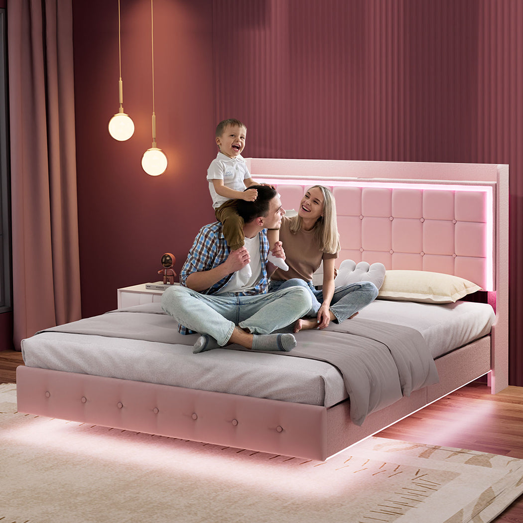 Levede Double Floating Bed Frame