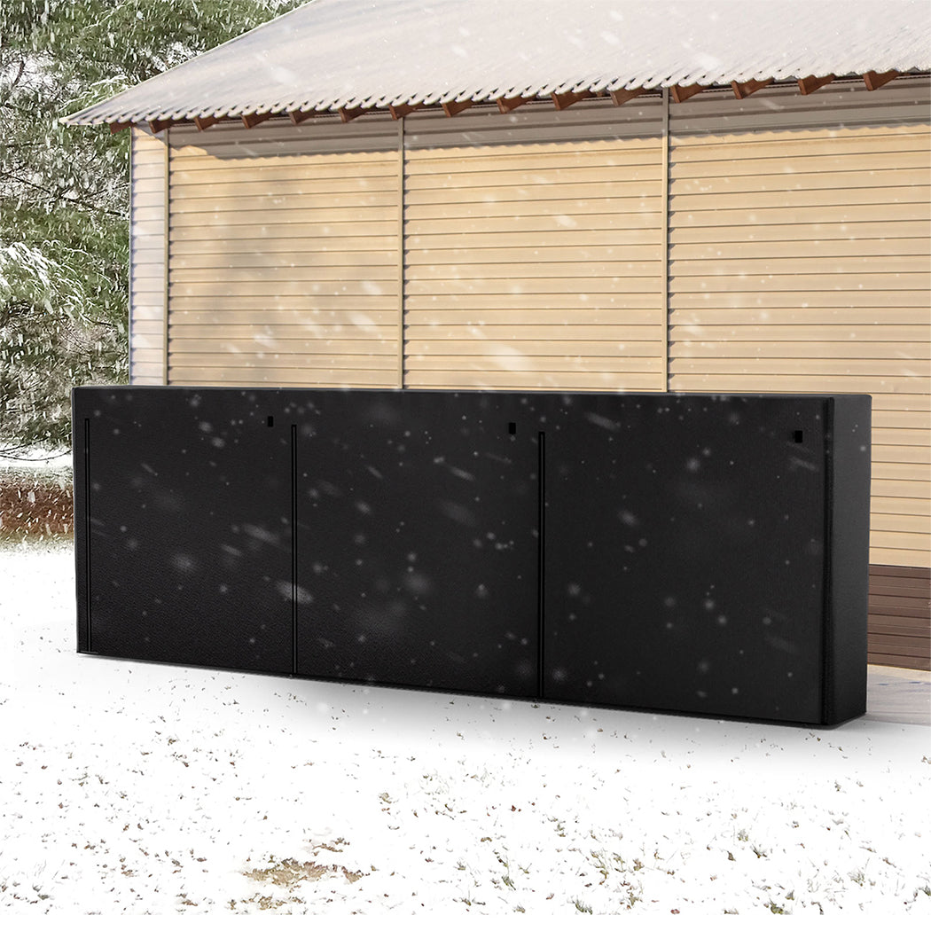 Moyasu Outdoor Firewood Rack Storage with Cover