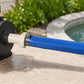 Traderight Hose Pipe 2.54cm Reinforced PVC 20m for Home Pool Drainage Pump Blue