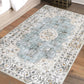 Marlow Floor Rug Short Pile Washable Vintage Carpet Soft Plush Non Slip 80x120