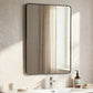 Yezi Rectangle Wall Mirror 75x50cm Bathroom Wall Mounted Vanity Mirror Home Decor