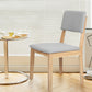 Levede 2x Dining Chair Armless Upholstered Seat